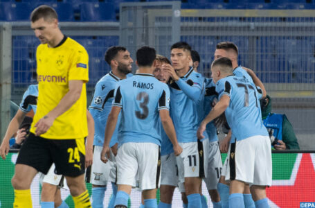 C1: Face à Dortmund, la Lazio Rome a joué « à la perfection », selon Immobile