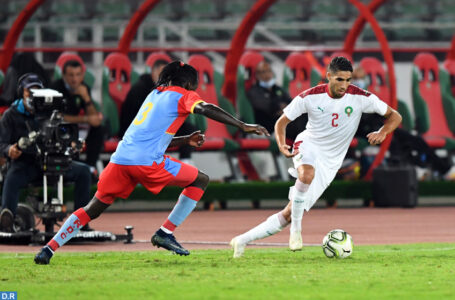 كرة القدم (مباراة ودية) .. المنتخب المغربي يتعادل مع منتخب الكونغو الديمقراطية 1-1