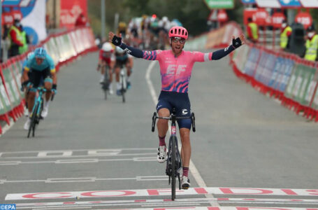 Tour d&rsquo;Espagne: le Canadien Michael Woods remporte la 7e étape, l’Équatorien Carapaz reste en tête
