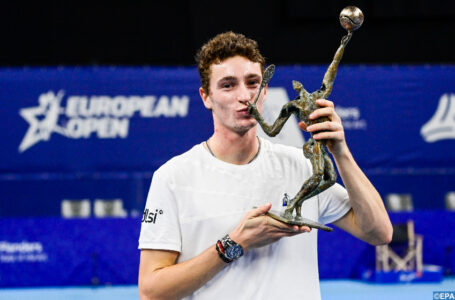ATP: Ugo Humbert s&rsquo;impose à Anvers et remporte son 2è titre