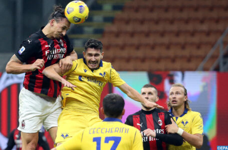 Championnat d&rsquo;Italie: L&rsquo;AC Milan freiné par le Hellas Vérone (2-2)