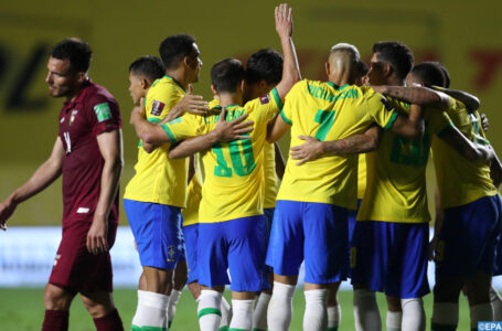 Mondial-2022/qualifs: le Brésil bat le Venezuela 1-0