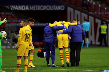Liga : Blessure grave au genou pour Gerard Piqué (FC Barcelone)
