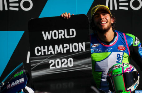 Moto2/Portugal: Bastianini champion du monde, première victoire pour Remy Gardner