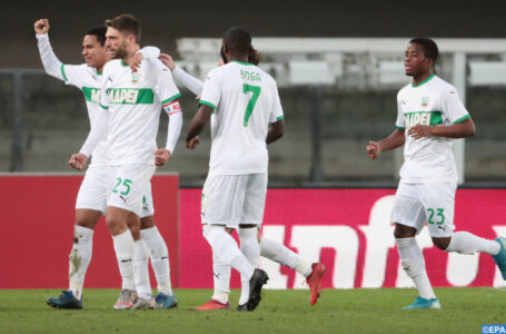 Championnat d&rsquo;Italie: Sassuolo et l&rsquo;AS Rome encerclent l&rsquo;AC Milan, Hakimi décisif avec l&rsquo;Inter