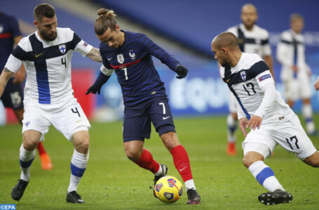 Foot/Amical: la France s’incline 2-0 face à la Finlande