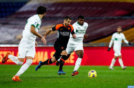 Championnat d&rsquo;Italie: L&rsquo;AS Rome et le Sassuolo font match nul et quittent le podium