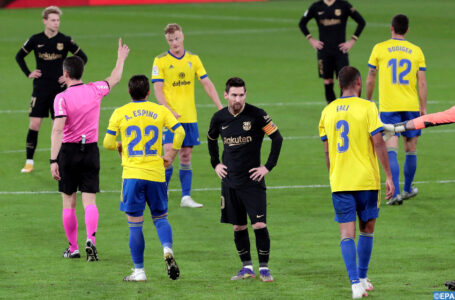 Championnat d&rsquo;Espagne (12è journée) : Le FC Barcelone s&rsquo;incline sur la pelouse de Cadix (2-1)