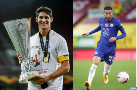 Bounou et Ziyech en lice pour le prix du « Joueur maghrébin de l&rsquo;année » de France Football