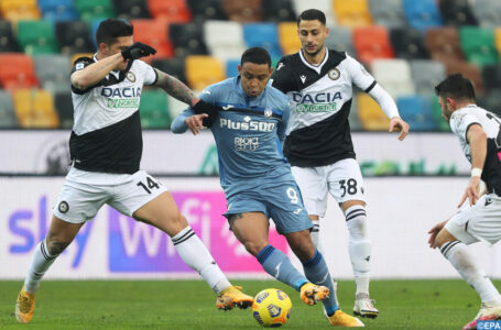 Championnat d&rsquo;Italie: l&rsquo;Atalanta tenu en échec par l&rsquo;Udinese (1-1)