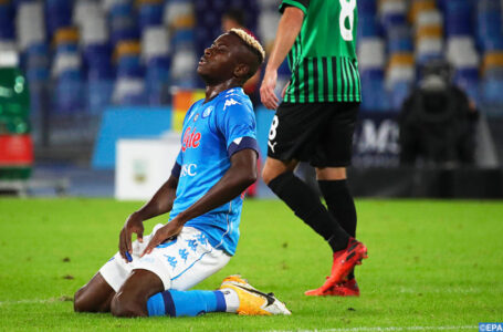 Championnat d&rsquo;Italie/Covid-19: Le Napolitain Victor Osimhen testé positif