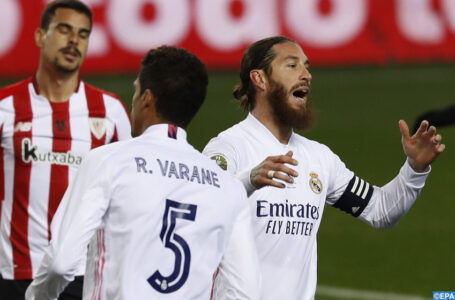 بطولة إسبانيا لكرة القدم.. المدافع سيرجيو راموس يعود لتداريب ريال مدريد