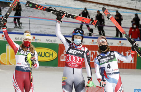 Coupe du monde de ski alpin/dames: Classements après le slalom de Zagreb