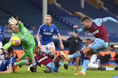 Championnat d&rsquo;Angleterre (17è journée) : West Ham surprend Everton (0-1)