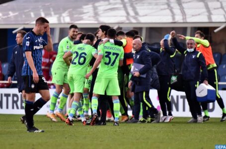 بطولة إيطاليا لكرة القدم (الدورة ال20): لاتسيو يتفوق على مضيفه أتالانتا 3-1