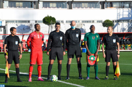 مباراة ودية.. المنتخب الوطني للاعبين المحليين يفوز مجددا على نظيره الغيني ( 1-0 )