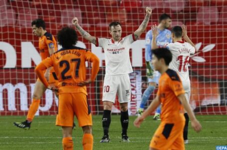 كأس إسبانيا لكرة القدم: إشبيلية يعبر إلى ربع النهاية بفوزه على فالنسيا بثلاثية نظيفة