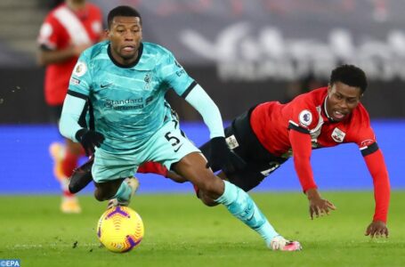 PSG: touché à la cheville, Wijnaldum sera absent trois semaines