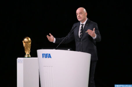 Promotion du football national : Le président de la FIFA exprime ses remerciements à SM le Roi