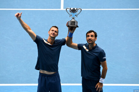 Open d&rsquo;Australie: Ivan Dodig et Filip Polasek remportent le double