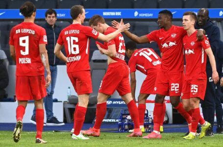 Ligue des champions: RB Leipzig bat Manchester City 2-1