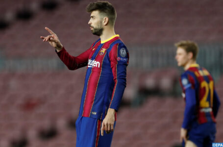 Championnat d&rsquo;Espagne : Piqué (FC Barcelone) touché au ligament du genou