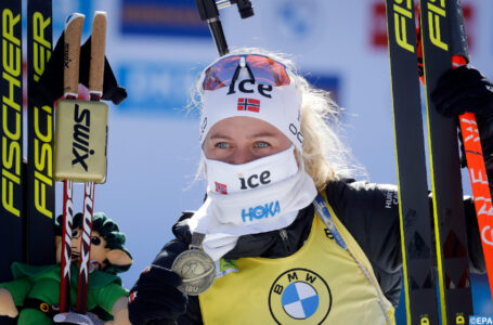 Biathlon: la Norvégienne Eckhoff s&rsquo;offre le sprint de Nove Mesto