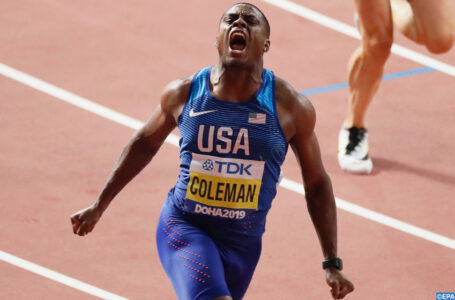Dopage: suspension réduite pour le sprinteur américain Christian Coleman (TAS)