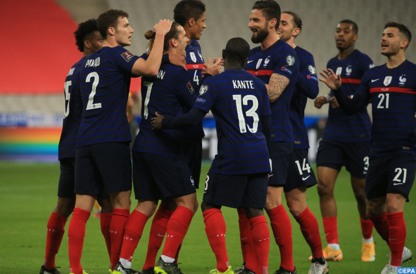 Mondial-2022/Qualifications – Zone Europe: la France bat le Kazakhstan (2-0)