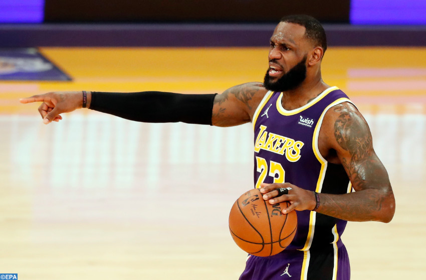 NBA: LeBron James sévèrement blessé à la cheville droite