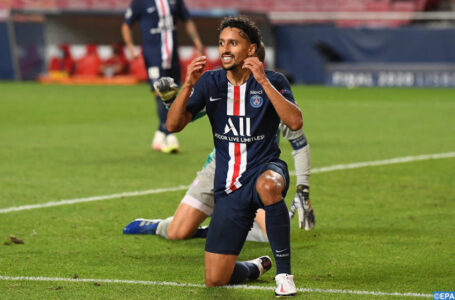 PSG: Le Brésilien Marquinhos indisponible près de deux semaines (club)