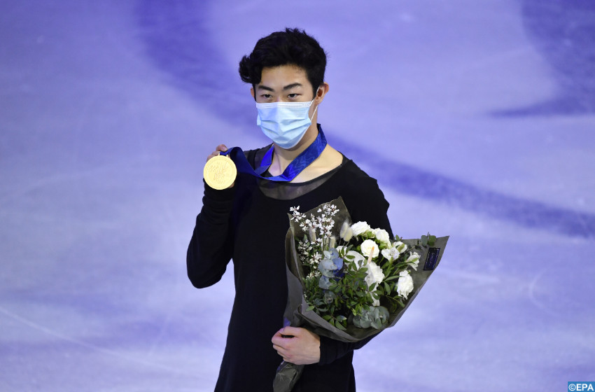 Patinage: L&rsquo;Américain Nathan Chen sacré champion du monde pour la 3e fois consécutive