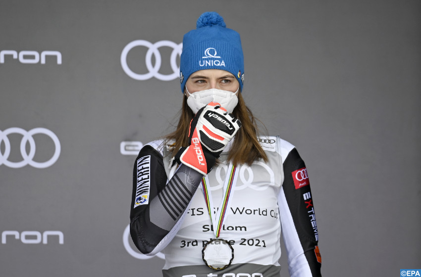 Ski alpin: la Slovaque Petra Vlhova remporte la Coupe du monde