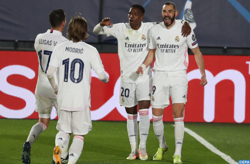 Ligues des champions: Le Real Madrid bat l&rsquo;Atalanta (3-1) et se qualifie pour les quarts de finale