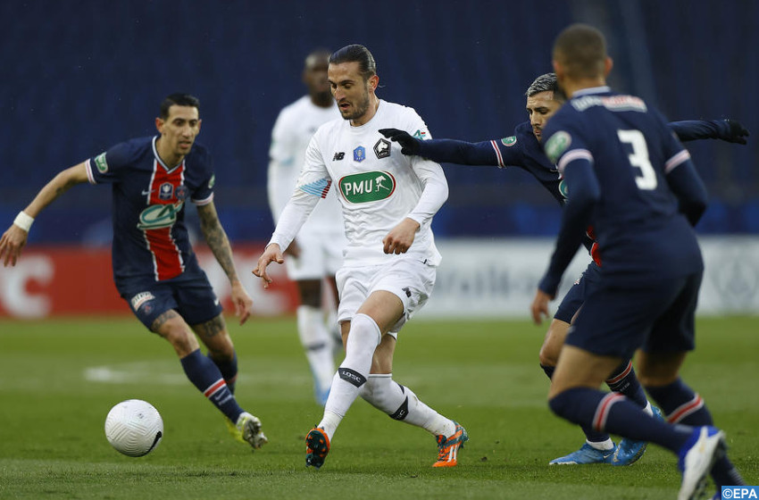 Coupe de France: Le PSG bat Lille et file en quarts de finale