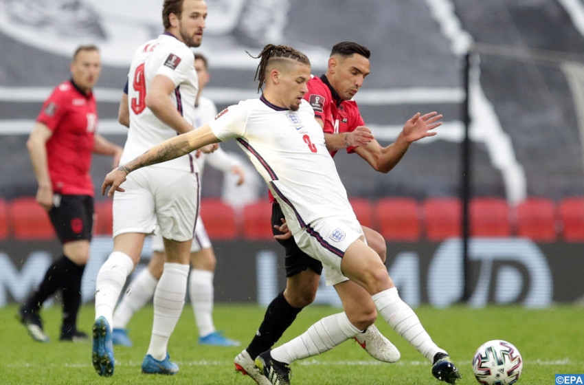 Mondial 2022: l&rsquo;Angleterre bat l’Albanie 2-0