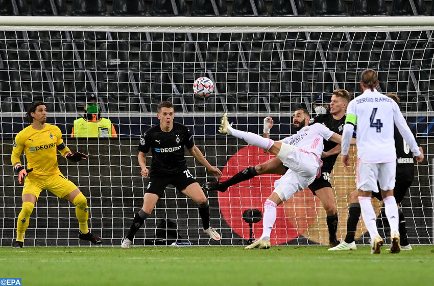 Foot: Benzema compte 70 buts en Ligue des champions