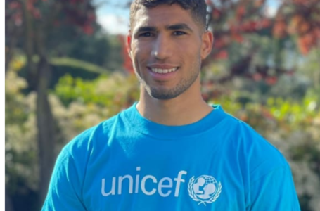 UNICEF: l&rsquo;international marocain Achraf Hakimi désigné champion des droits de l&rsquo;enfant au Maroc