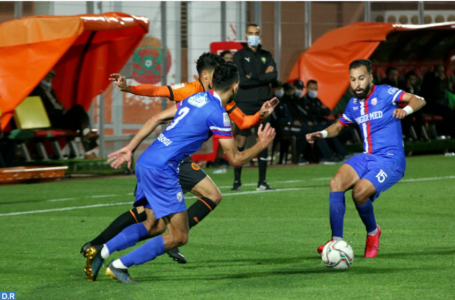 البطولة الوطنية الاحترافية “إنوي” (الدورة ال15).. نهضة بركان يتعادل مع ضيفه المغرب التطواني 1-1
