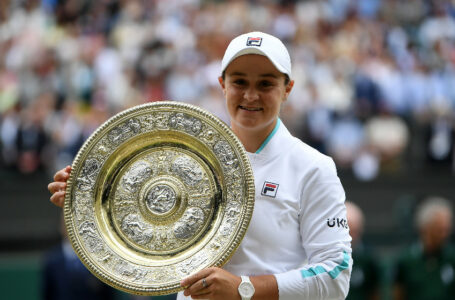 Wimbledon: l&rsquo;Australienne Goolagong fière de la performance de sa compatriote Barty