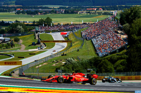 F1/Grand Prix d&rsquo;Autriche: le programme