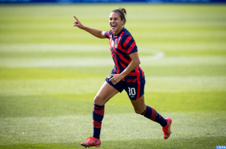 USA: l’emblématique joueuse Carli Lloyd raccroche les crampons