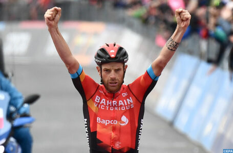 Tour d&rsquo;Espagne: Damiano Caruso vainqueur de la 9e étape