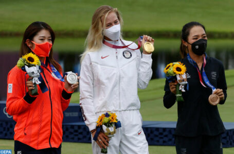 JO/Golf: l&rsquo;Américaine Nelly Korda remporte le titre olympique