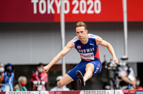 JO-2020/400m haies: le Norvégien Warholm s&rsquo;offre l&rsquo;or et un nouveau record du monde
