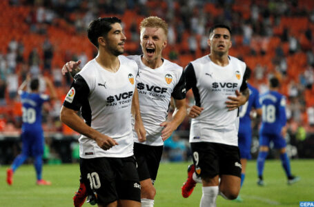 بطولة اسبانيا لكرة القدم (الدورة ال32).. أوساسونا يفوز على مضيفه فالنسيا 2-1