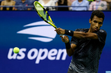 US Open: qualification d&rsquo;Auger-Aliassime pour les quarts de finale