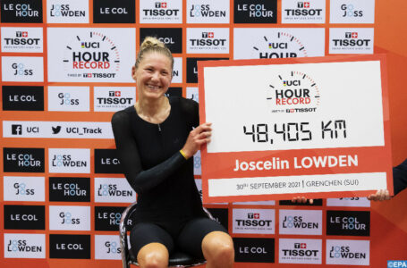 Cyclisme: la Britannique Lowden réalise un nouveau record de l&rsquo;heure sur piste