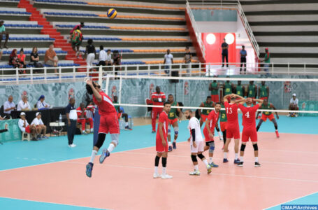 CAN de Volleyball (1er tour) : Le Maroc s&rsquo;offre le Kenya et file en quart