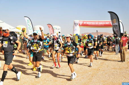 35ème Marathon des sables: la 6è étape placée sous le signe de la solidarité